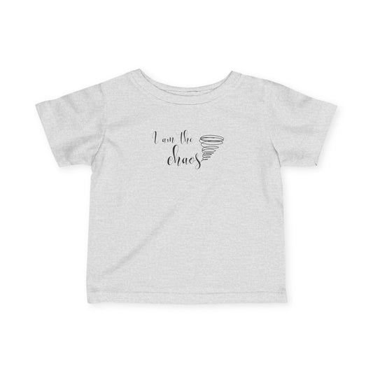 'I Am the Chaos' Cute Baby Shirt