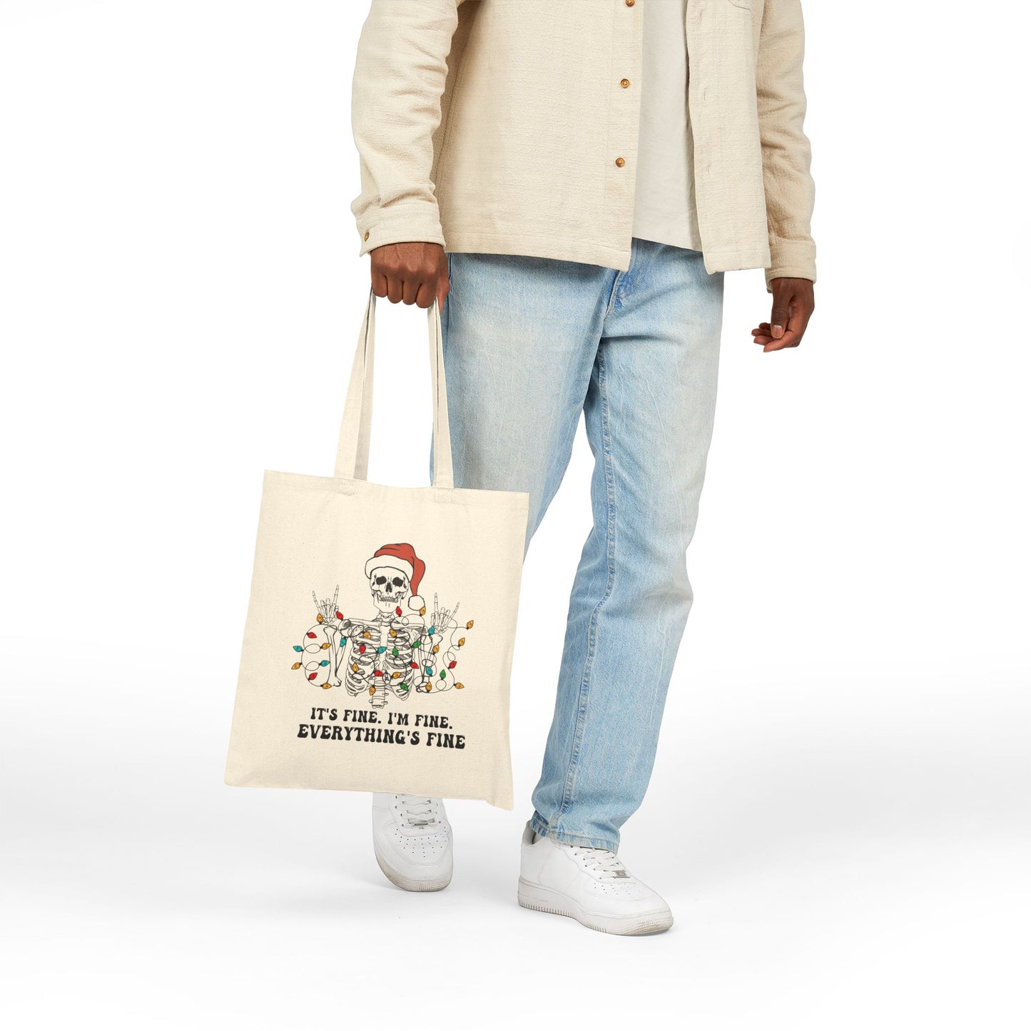 It’s Fine. I’m Fine. Everything’s Fine. Holiday Tote