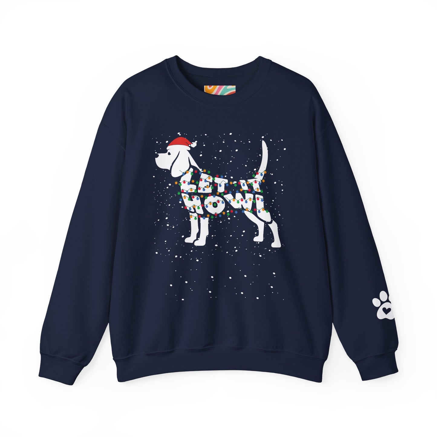 Let It Howl Christmas Dog Sweatshirt – [Beagle]