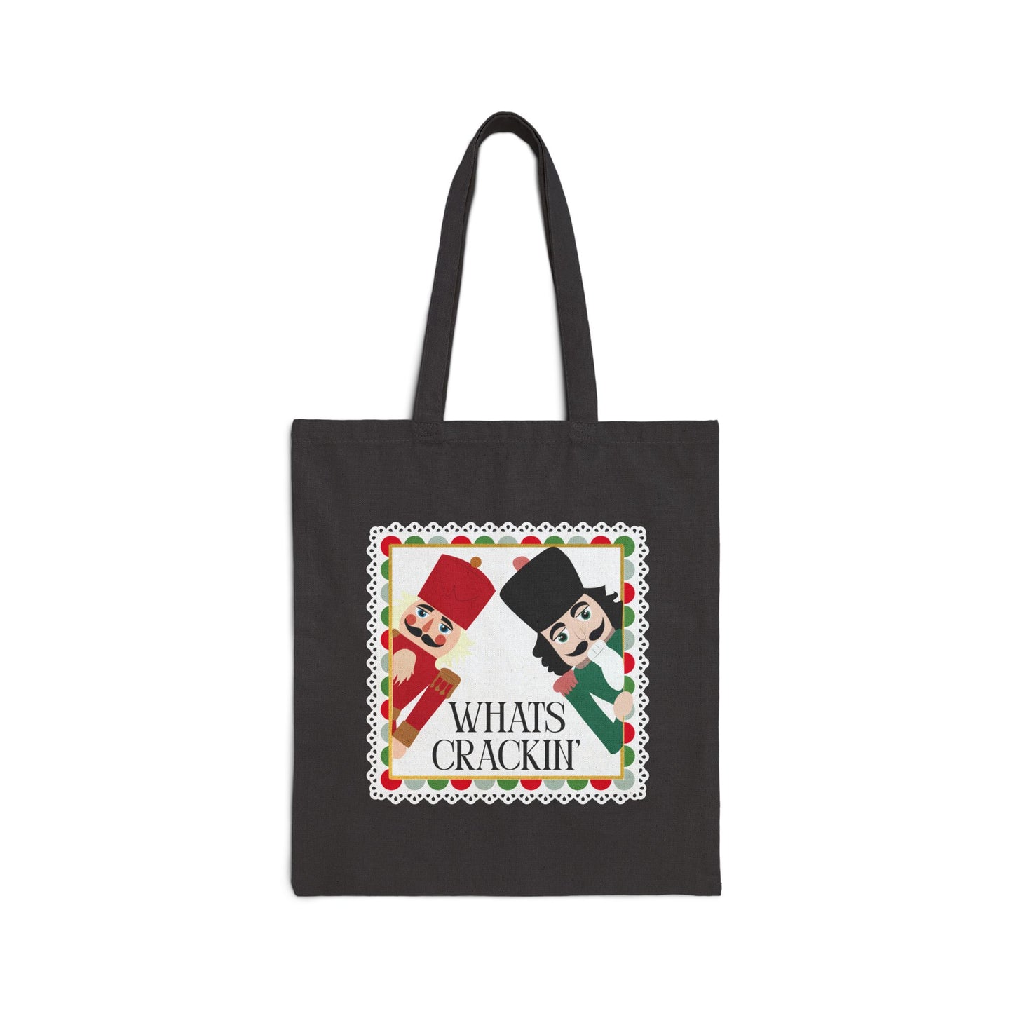 Whats Crackin' Nutcracker Holiday Tote