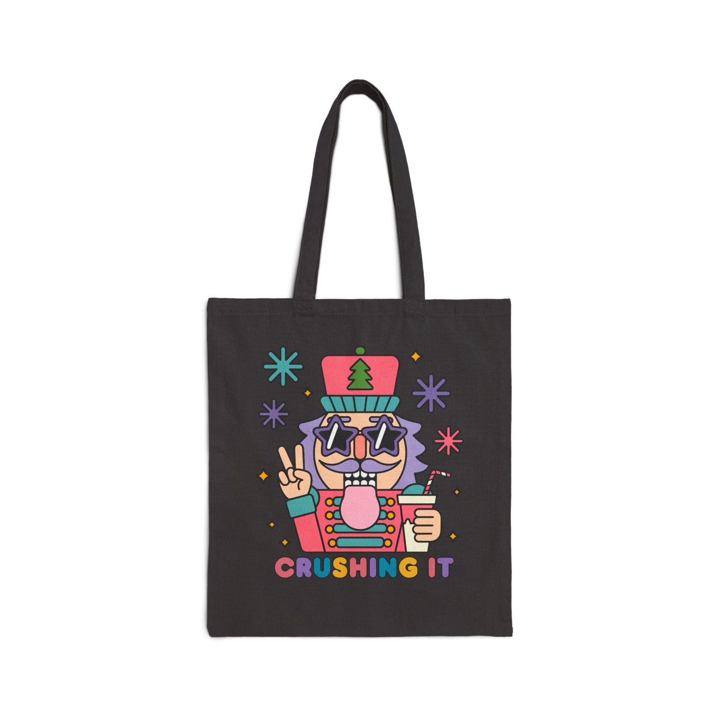 Crushing It Retro Nutcracker Tote