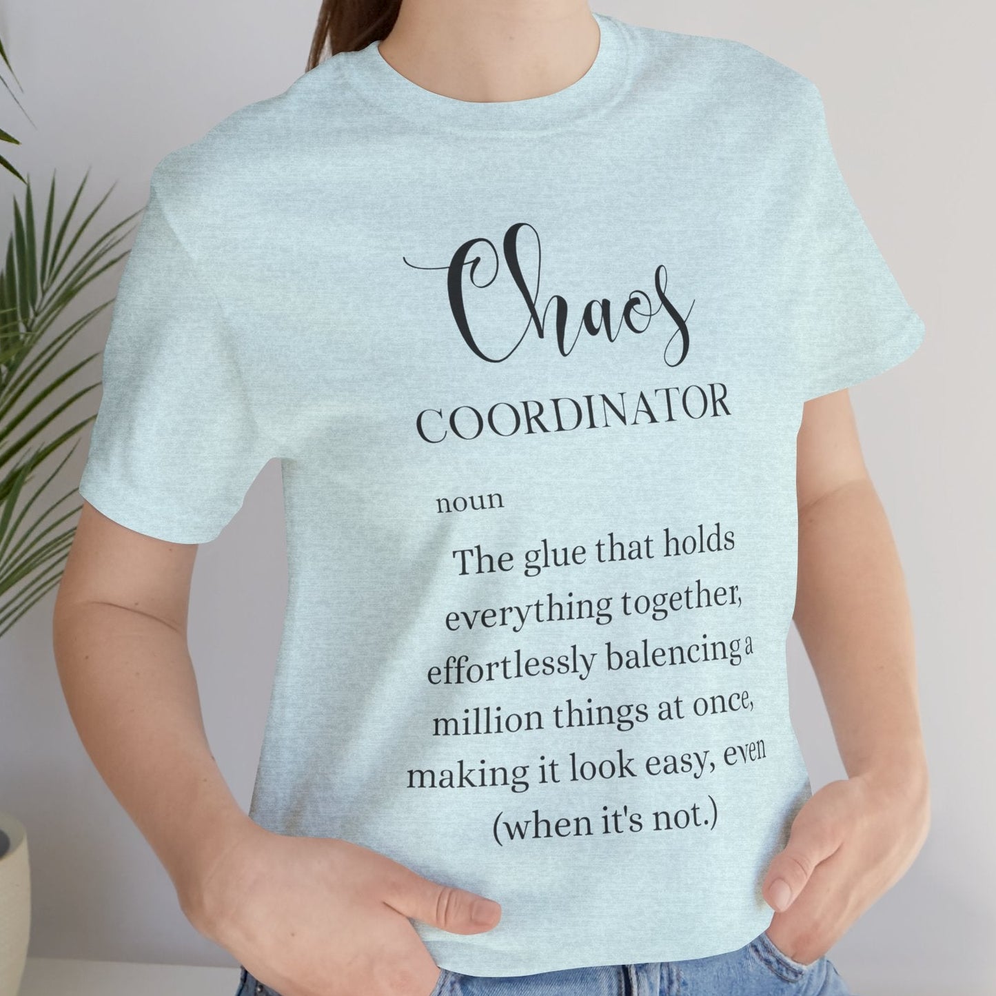 Chaos Coordinator Definition T shirt