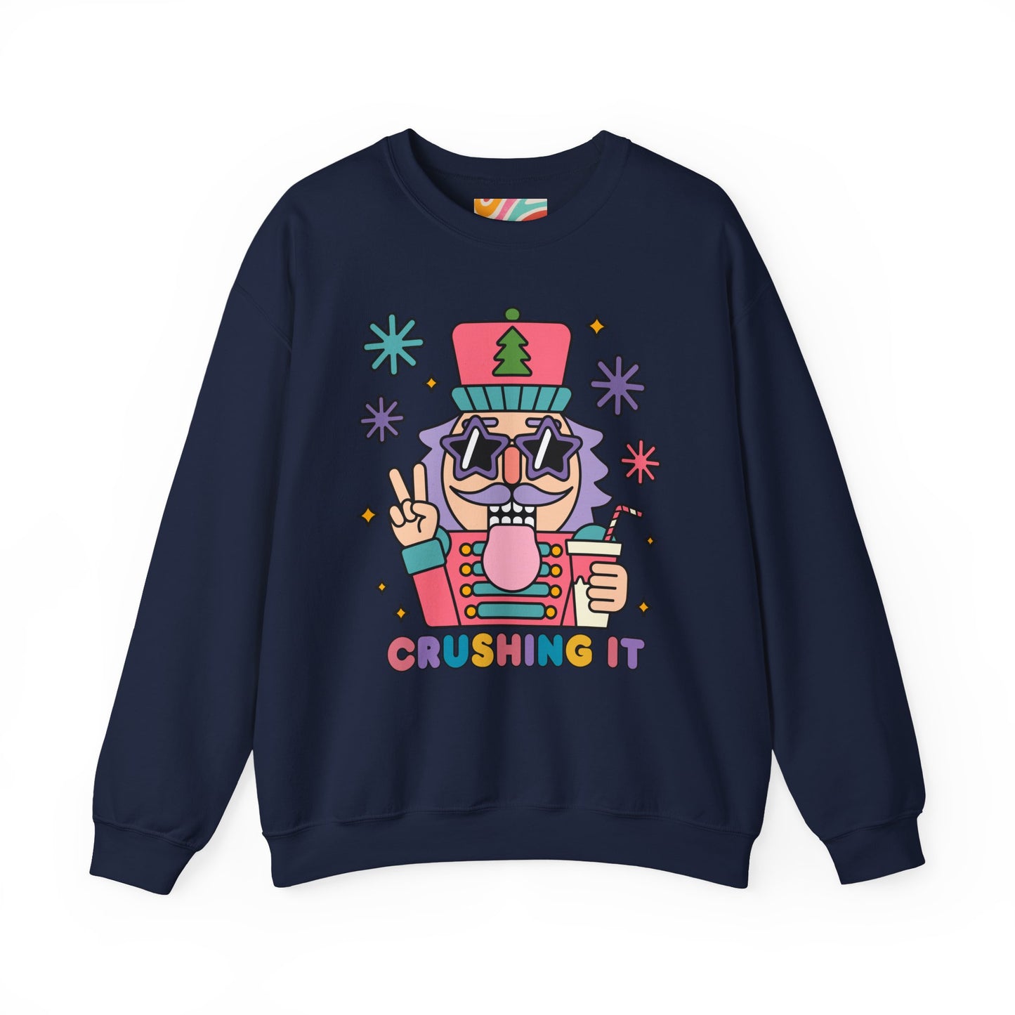 Crushing It Retro Nutcracker Sweatshirt