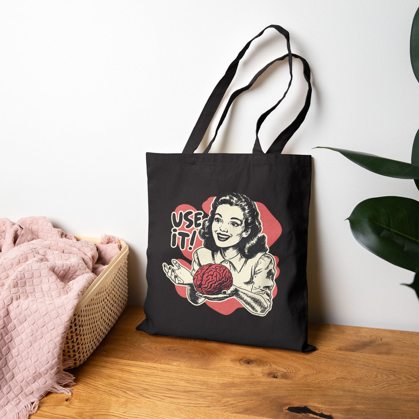 Use It! — Retro Smart Sass Tote Bag