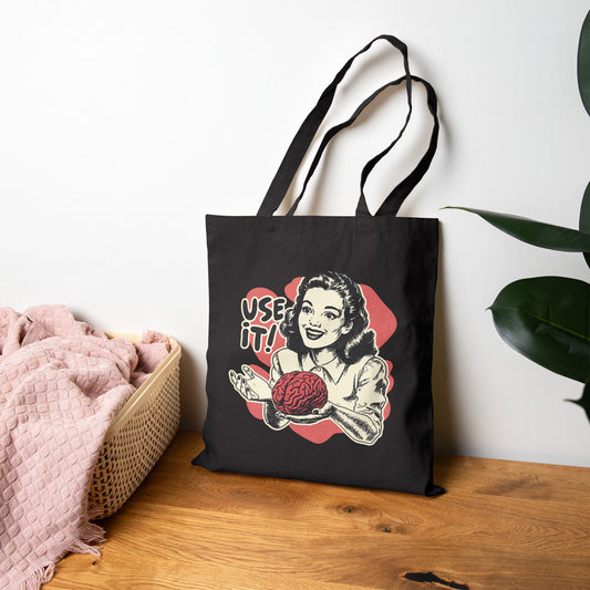 Use It! — Retro Smart Sass Tote Bag