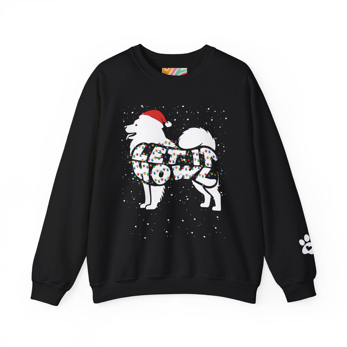 Let It Howl Christmas Dog Sweatshirt – [Samoyed]