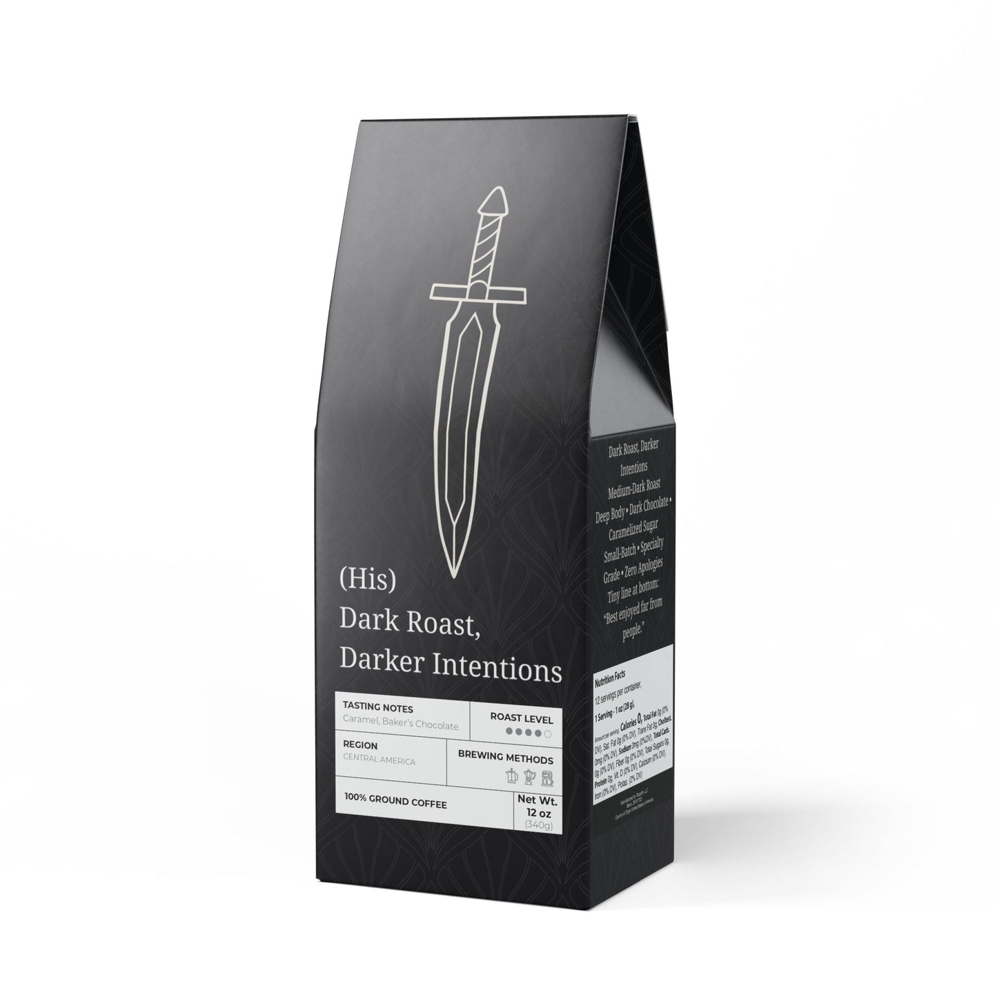 Dark Roast, Darker Intentions (Medium-Dark Roast)