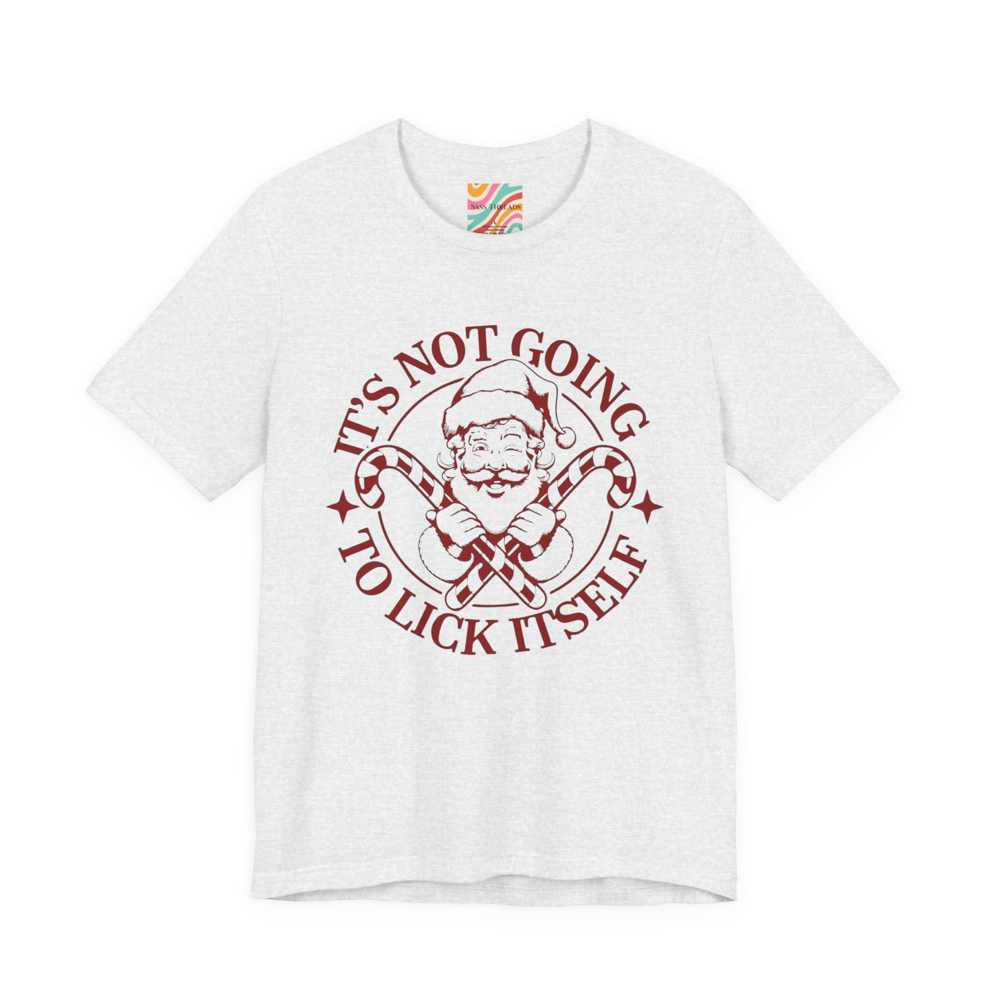 It’s Not Going to Lick Itself, Santa Candy Cane Tee