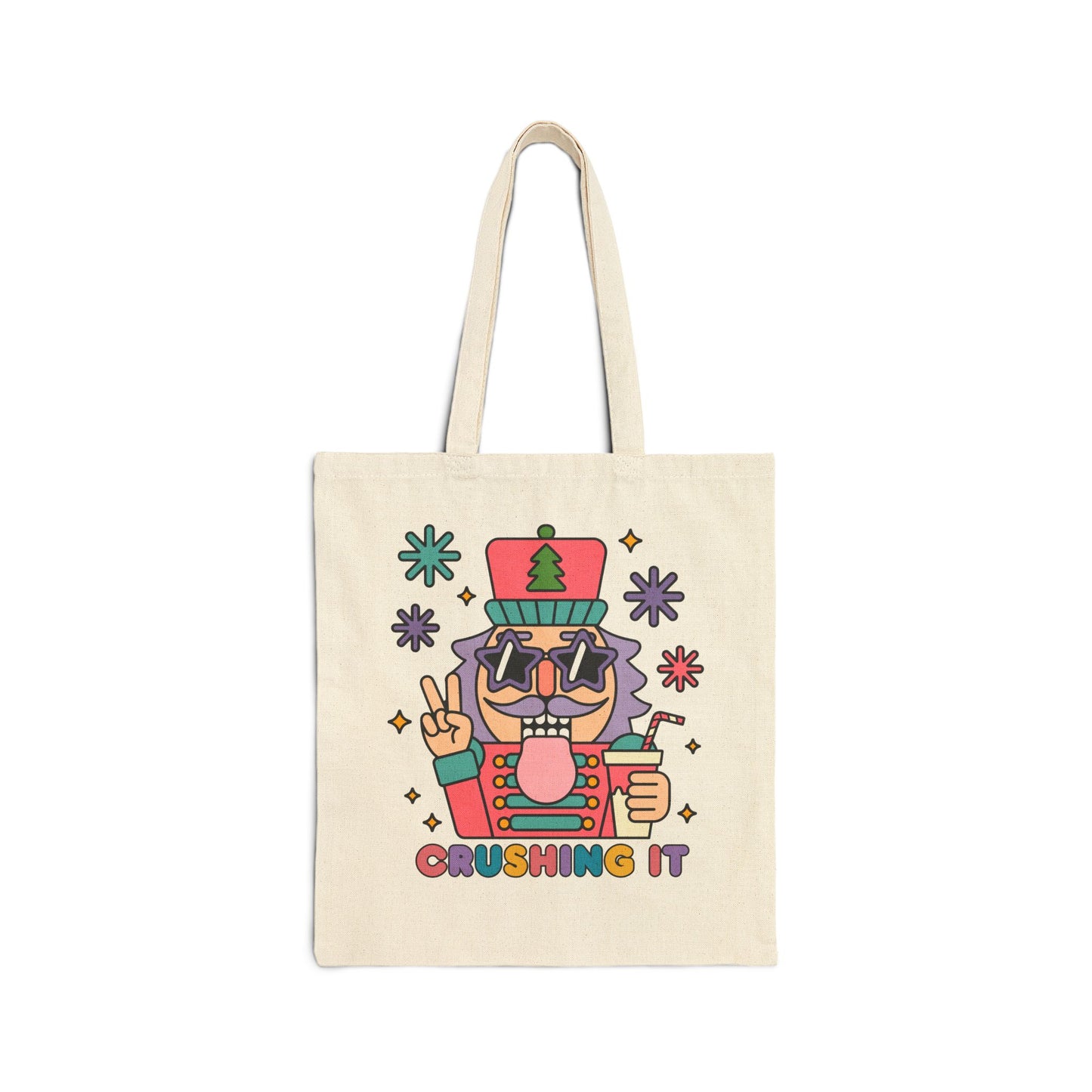 Crushing It Retro Nutcracker Tote
