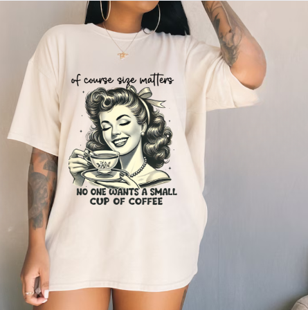 Coffee Lovers Retro T‑Shirt