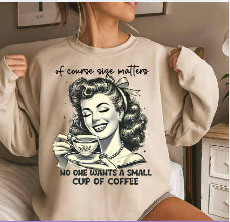 Coffee Lover Retro Sweatshirt
