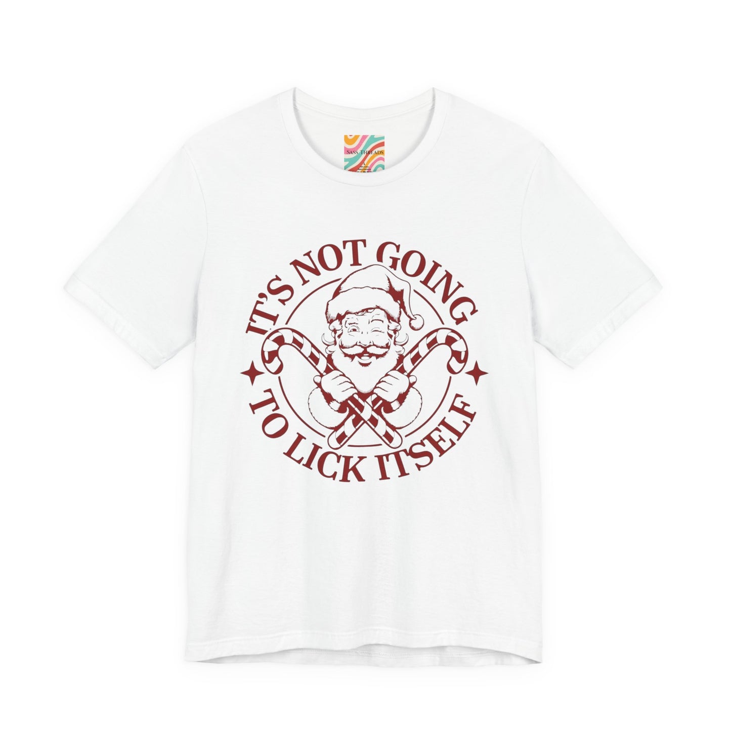 It’s Not Going to Lick Itself, Santa Candy Cane Tee