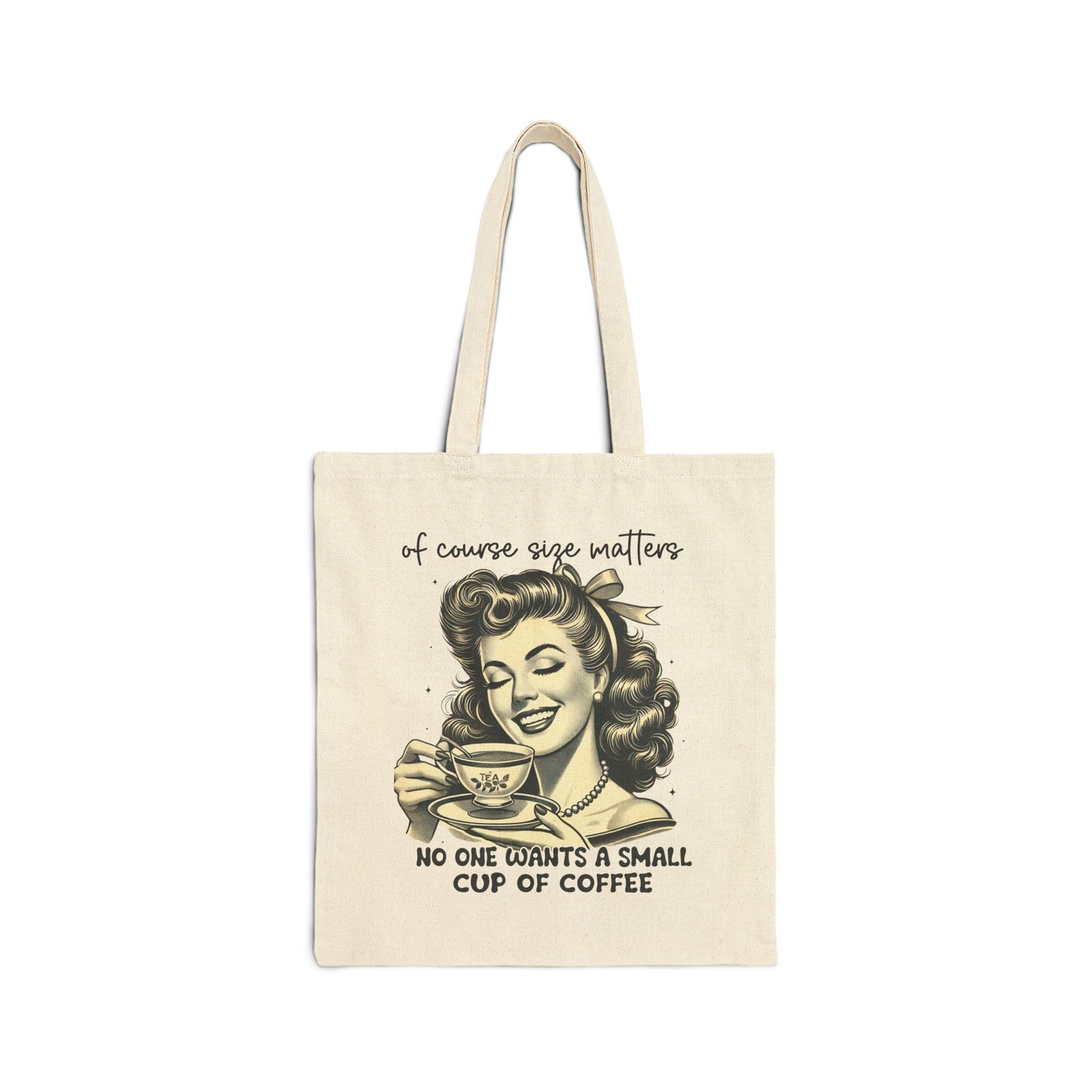 Coffee Lover Retro Tote