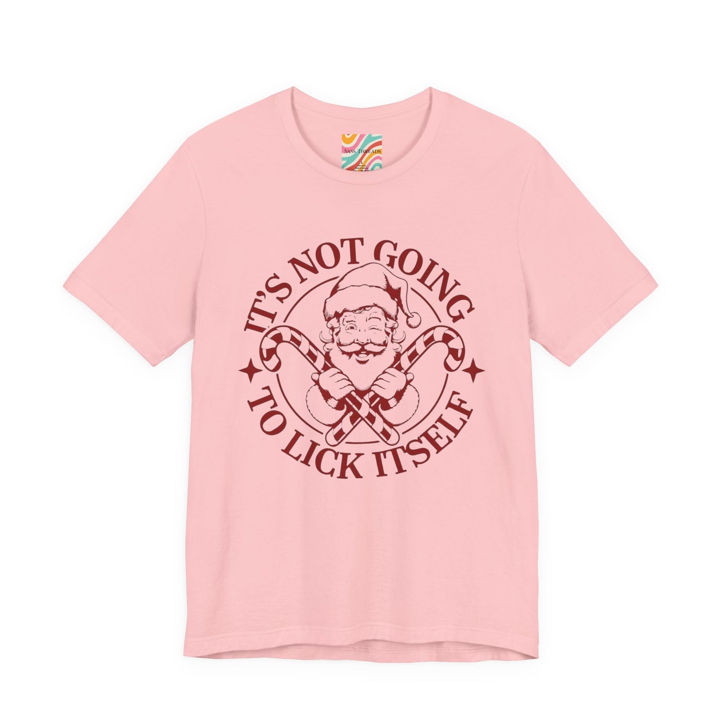 It’s Not Going to Lick Itself, Santa Candy Cane Tee