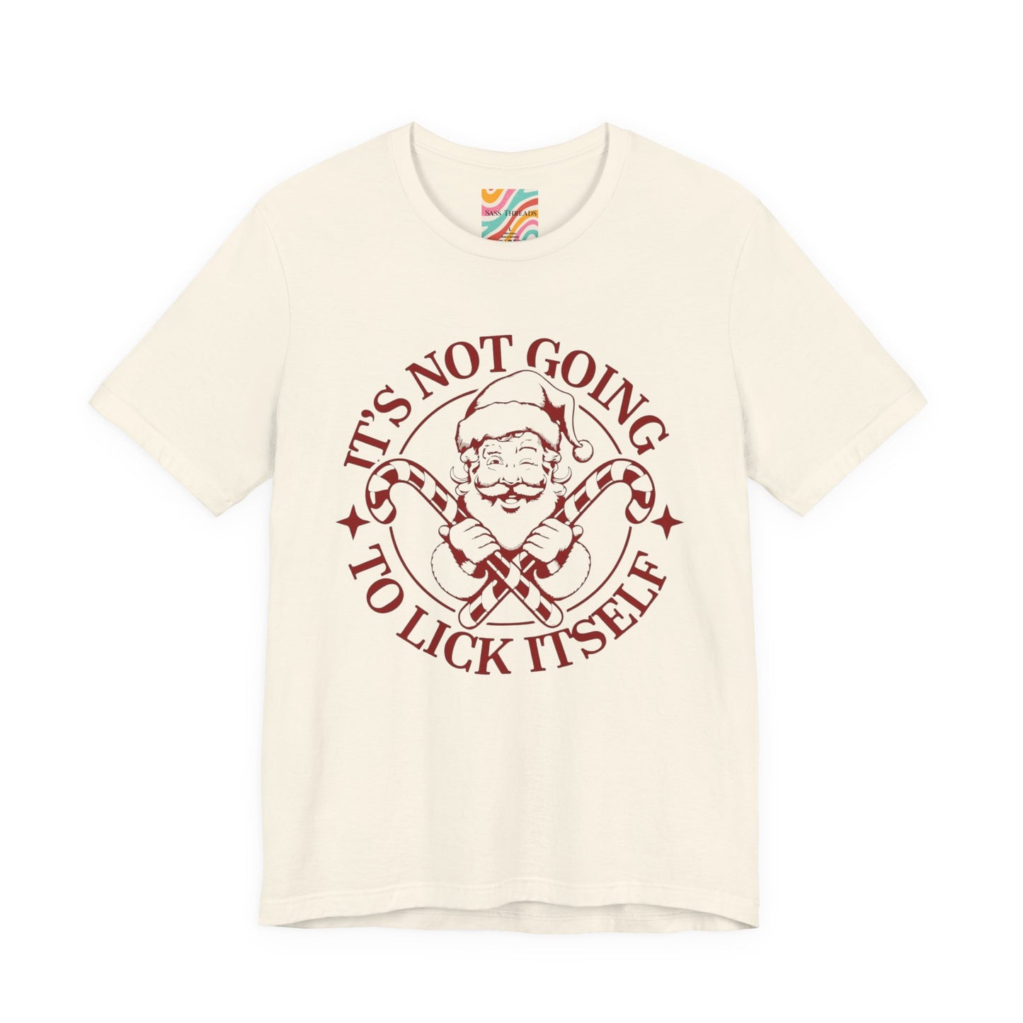 It’s Not Going to Lick Itself, Santa Candy Cane Tee
