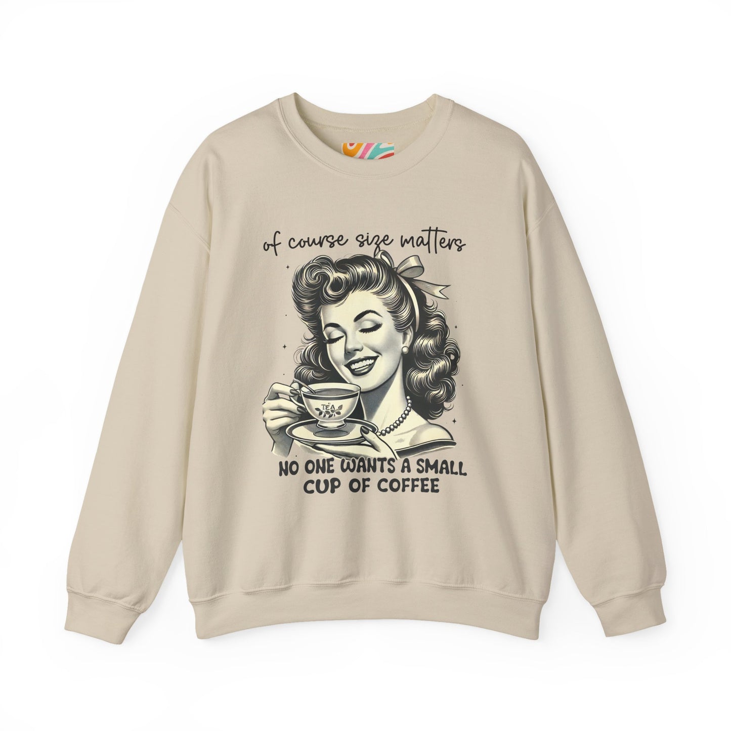 Coffee Lover Retro Sweatshirt