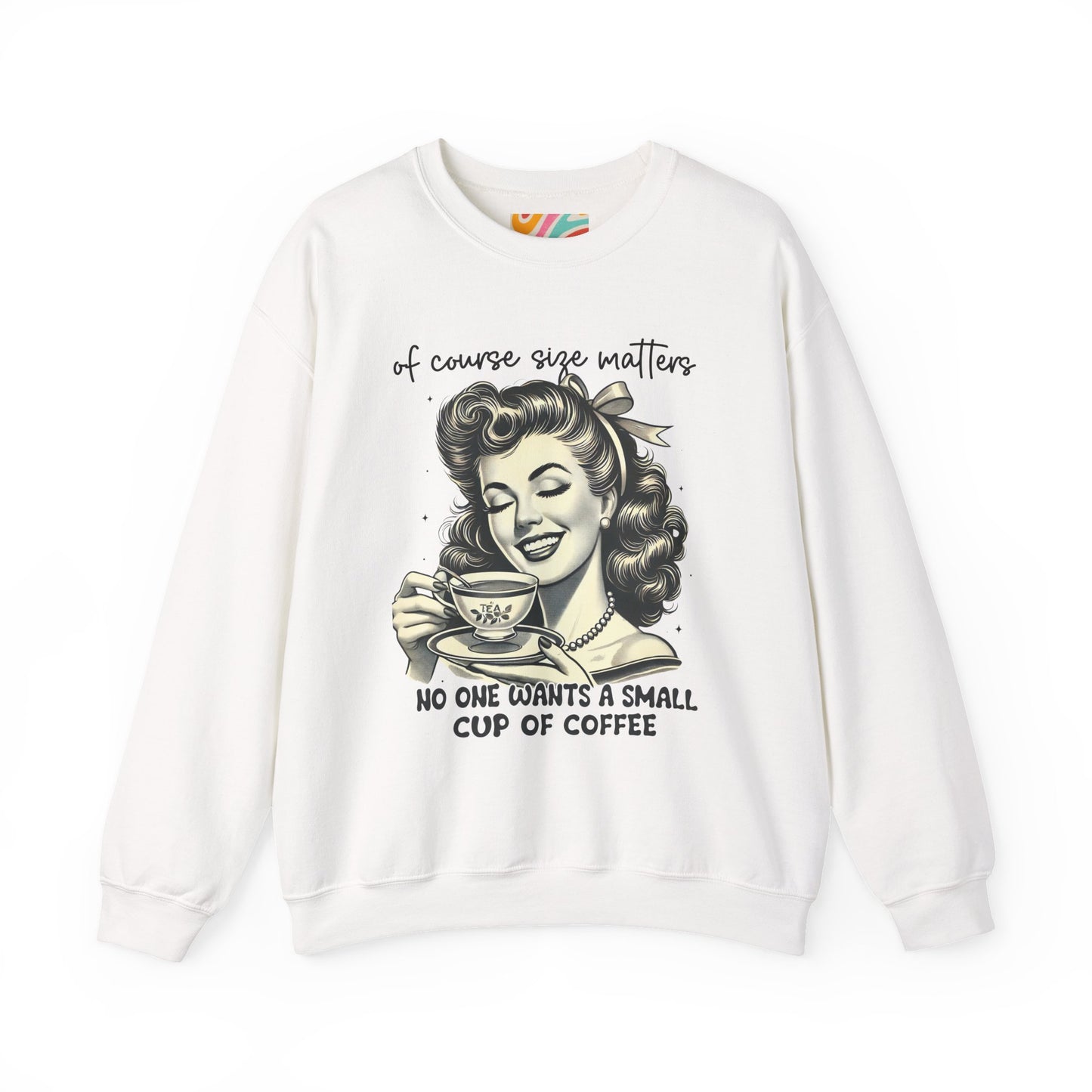 Coffee Lover Retro Sweatshirt
